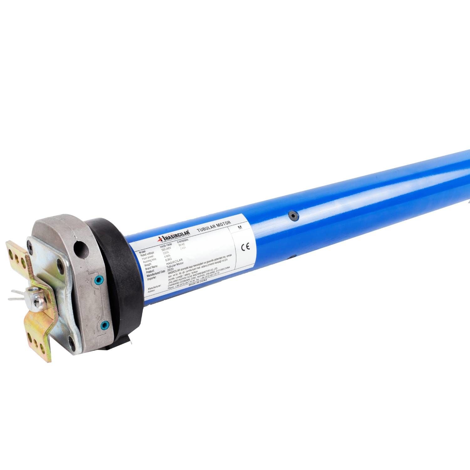 190 NM Redüktörlü Tüp (Tubular) Kepenk Motor