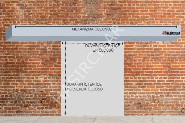 Golddoor 320cm Kormas Motorlu Fotosel  Kapı Seti
